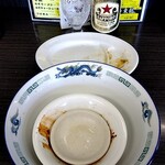 中華麺房 東龍 - 勿論綺麗✨に完飲❗完食❗❗