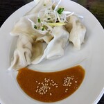 中華麺房 東龍 - 特製タレをつけて食べれば更に旨しლ(´ڡ`ლ)