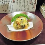 酒肴商店 アジト - 海老はさみ揚げ？