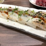 立ち呑み ソメアカ - 長芋ステーキ（ブルーチーズ！）