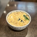 茅場町 長寿庵 - 玉子とじ(10月)