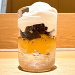日本料理 e. - 柑橘のパフェ