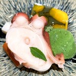 日本料理 e. - タコの柔らか煮