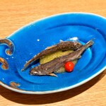 日本料理 e. - 稚鮎の唐揚げ