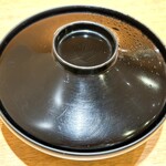 日本料理 e. - 桜エビのお吸い物