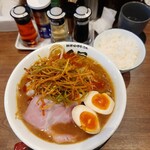 久月 - 辛ネギ味噌913円 ライス220円