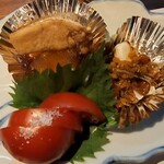 大入亭 - ■お通し3種