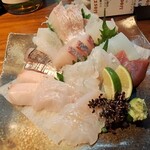 大入亭 - ■お造りの盛り合わせ