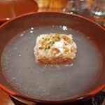 和み処 男山 - [2024年9月 訪問]れんこん餅。カリもち食感。大好きな味。