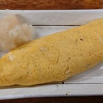 大衆酒場 馬越 - しらすオムレツ　400円