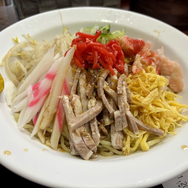『THE 冷やし中華』by 元住吉のそうめん : da ru ma （ダ ル マ） - 元住吉/中華料理 [食べログ]