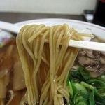 いまい - 中華そば並、全粒粉の麺