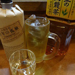 三春 - 焼酎ストレートに烏龍茶