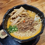 豆でっぽう - 担々麺+メンマ