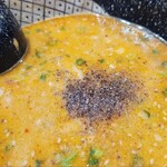 豆でっぽう - 山椒シャワー