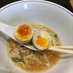 らぁ麺や 嶋 - 味玉 ♪