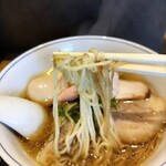 らぁ麺や 嶋 - 麺＆メンマリフト ♪