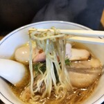 らぁ麺や 嶋 - 麺＆メンマリフト ♪