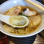 らぁ麺や 嶋 - 肉雲吞 ♪