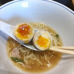 らぁ麺や 嶋 - 味玉 ♪