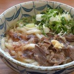 純手打 うどん 勝一 - 初めての肉うどん