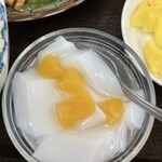 境香 - セットの杏仁豆腐