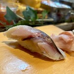 寿し辰 - この〆鯖！！寿し辰さんの酢締めはほんと最高♪