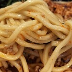 蒙古タンメン中本 - いつものストレート麺