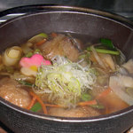 日本料理と蕎麦　冴沙 - そば団子汁　700円