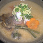 日本料理と蕎麦　冴沙 - 長芋鍋（コース内料理）