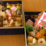日本料理と蕎麦　冴沙 - おせち重箱２段（２人分）15,000円