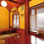 일본 요리토 소바 사사 - 畳敷きの小上がり席があります。