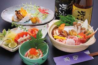 日本料理と蕎麦　冴沙 - 会席料理の一部