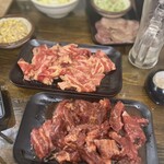 七輪焼肉 安安 - カルビ＆ハラミ