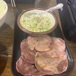 七輪焼肉 安安 - タン塩