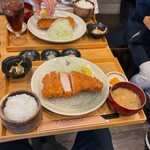豚肉料理専門店 とんかつのり - 上ロースカツランチ