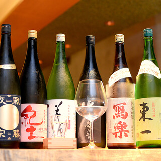 豊富なお酒のラインナップ