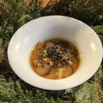 HIGASHITANI  - 茶碗蒸し 猪足 椎茸 フォアグラ カカオ