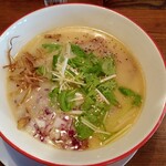 らーめん すずらん - 鶏白湯塩ラーメン