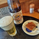 とんかつ桂 - ビールと味噌田楽