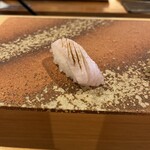 自然米の鮨　まこと屋 - エンガワ