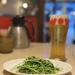 香家 - ビールとシャキシャキ前菜✨