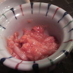 板前割烹 花ゆう - 鯛の塩辛