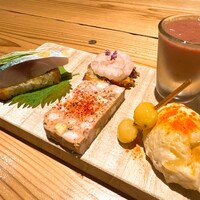 上六ワイン - 前菜盛り合わせ