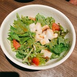 焼き鳥 飲み放題 個室居酒屋 地鶏坊主 - 長芋のサラダです