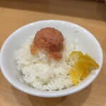 博多ラーメン 和 - 明太子ごはん180円
