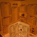 珈琲の詩 - 2014年4月からのメニューにいただいたプチメニューと一緒にパチリ☆