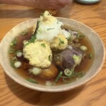 蕎麦 心空 - 牡蠣とナスの揚げ出し