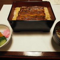 鰻割烹 伊豆栄 本店 - 松コース、〆のうな重