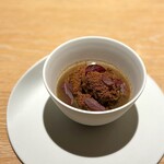 マンサルヴァ - 完全に秋！
      栗ときのこのラヴィオリ。